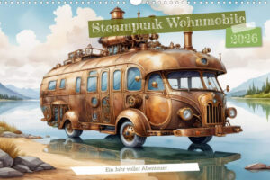 Steampunk Wohnmobile, 12 Abenteuer Orte